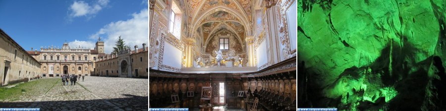 LA CERTOSA DI PADULA E LE GROTTE DI PERTOSA - 25 APRILE (ph: Antonio Taraborrelli)