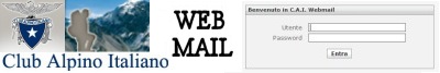 Web Mail - Club Alpino Italiano